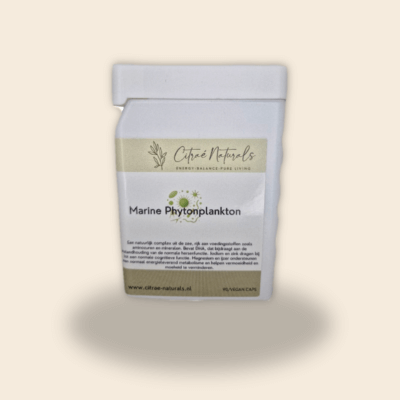 Marine Phytonplankton voor energie en celherstel Marine Phytonplankton voor energie en celherstel