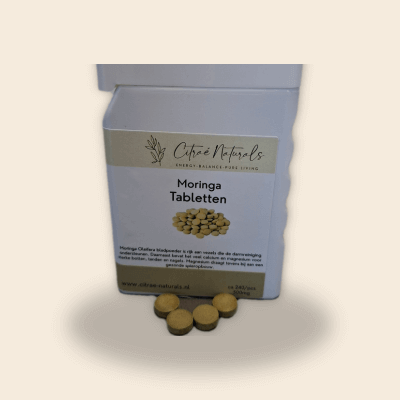 Moringa tablet voor energie en gewichtsbalans