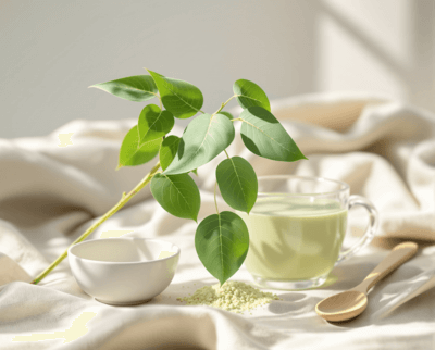 moringa is rijk aan natuurlijke voedingsstoffen en ondersteunt van binnenuit